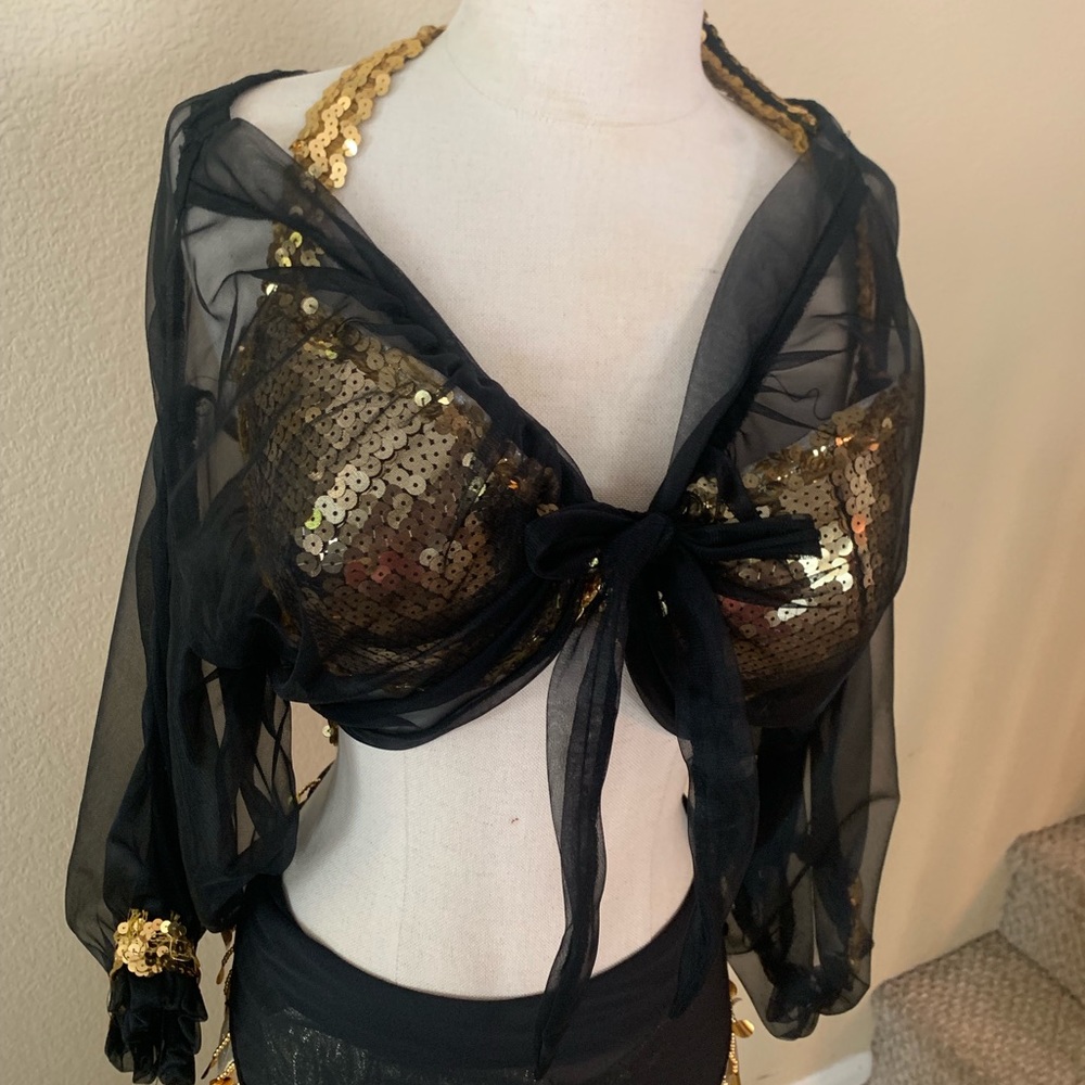 Super Cute Genie Gypsy Halloween Costume Med - Picture 3 of 5